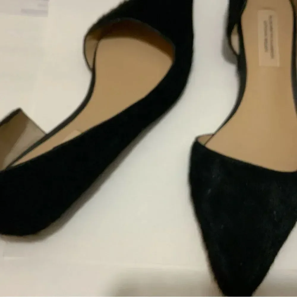 Antonio Melani x Elizabeth Damrich Gigi Pointed Toe D'orsay Dress Flats 6.5 calf